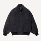 Silk Cashmere Tweed Harrington Jacket