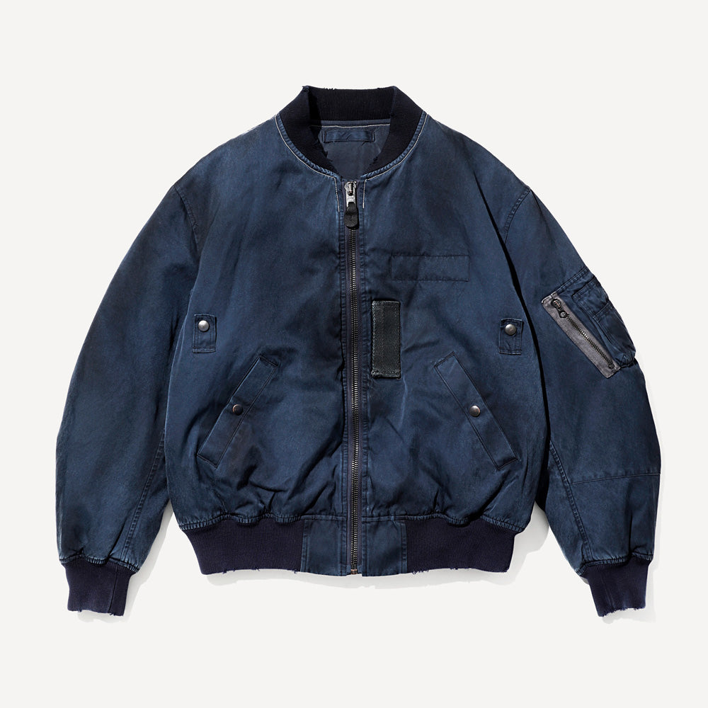 A.PRESSE (ア プレッセ) Vintage Silk Flight Jacket 25AAP-01