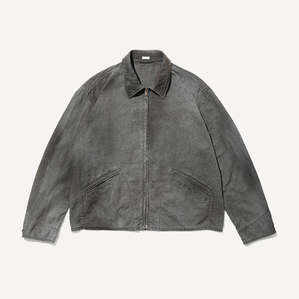 Vintage Black Chambray Sports Jacket