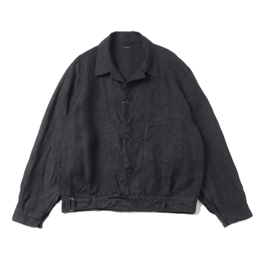 Linen belted jacket