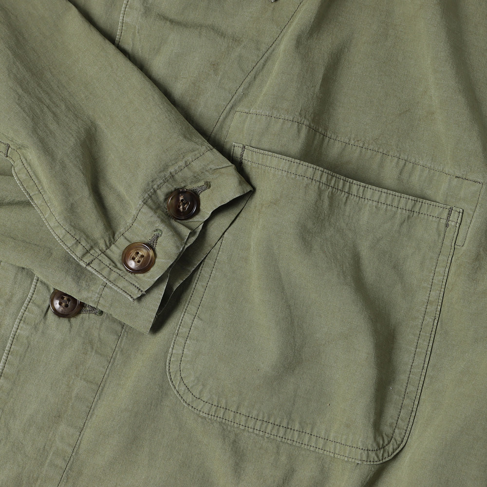 HERILL (ヘリル) Ripstop P41 Coverall Jacket 24-011-HL-8110-1 HERILL (ヘリル) Ripstop P41 Coverall Jacket 24-011-HL-8110-1