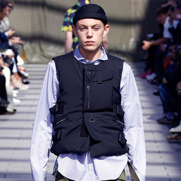 Wool ester stripe K224 (WC-K224-051) | JUNYA WATANABE MAN
