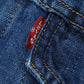 綿麻デニム×綿ストライプ Levi's Wネーム B015