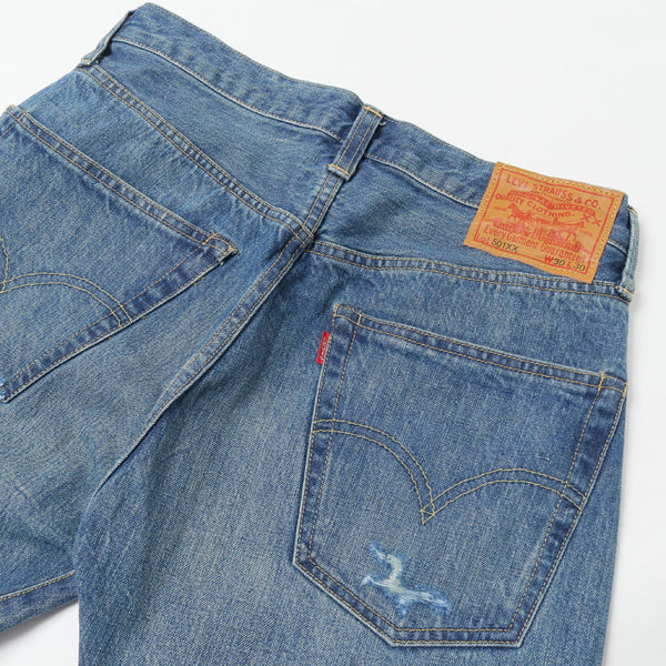 綿デニム製品加工Levi's501 1947年モデルカスタマイズ P202