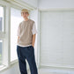 COTTON PIQUE KNIT VEST