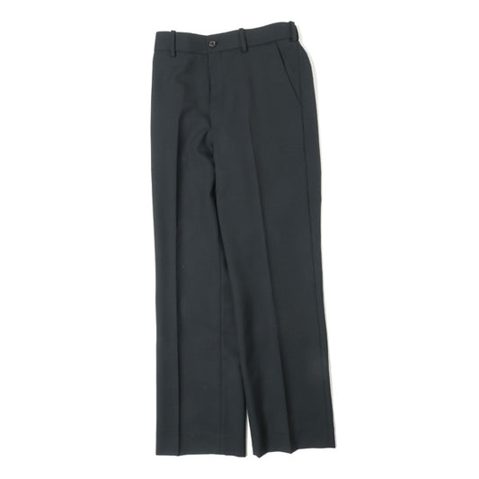 STRAIGHT FIT TROUSERS ORGANIC WOOL TROPICAL