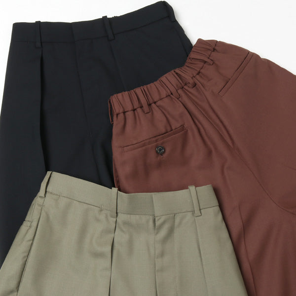 CLASSIC FIT TROUSERS ORGANIC WOOL TROPICAL (A20A-04PT02C