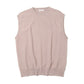 COTTON PIQUE KNIT VEST