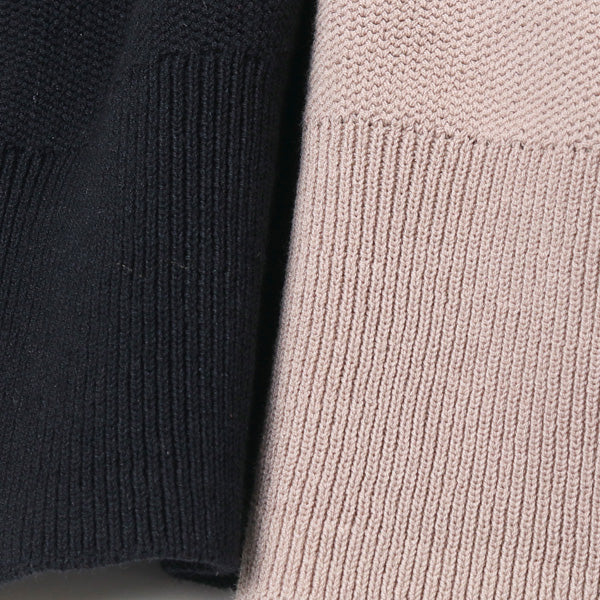 COTTON PIQUE KNIT VEST