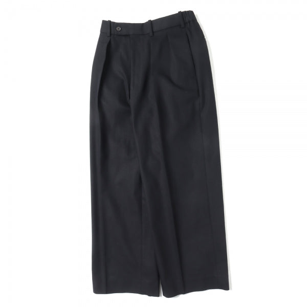 DOUBLE PLEATED TROUSER ORGANICCOTTON SURVIVALCLOTH