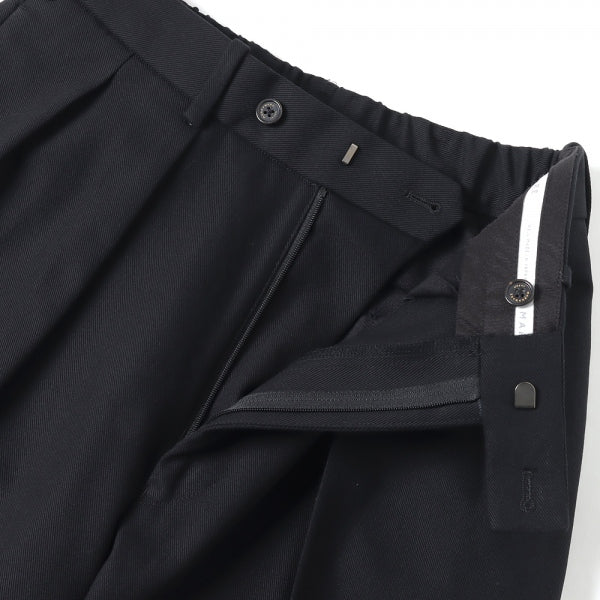 DOUBLE PLEATED TROUSER ORGANICCOTTON SURVIVALCLOTH