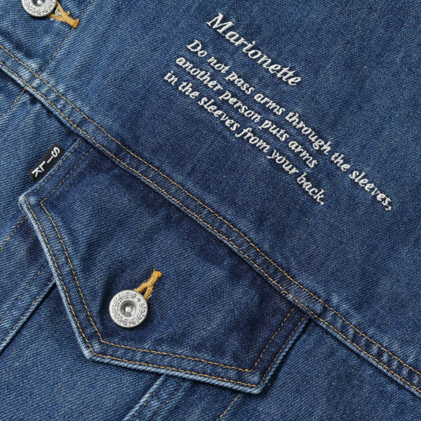 MARIONETTE SILK DENIM JACKET