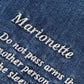 MARIONETTE SILK DENIM JACKET