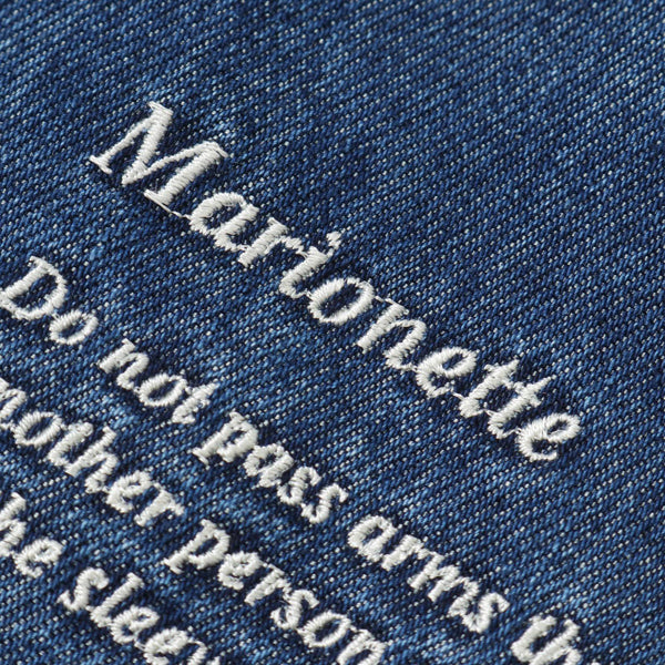 MARIONETTE SILK DENIM JACKET