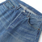 Washed Denim Pants E