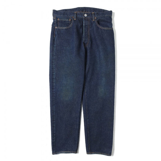 Washed Denim Pants E