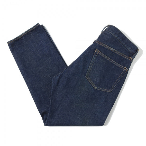 Washed Denim Pants E