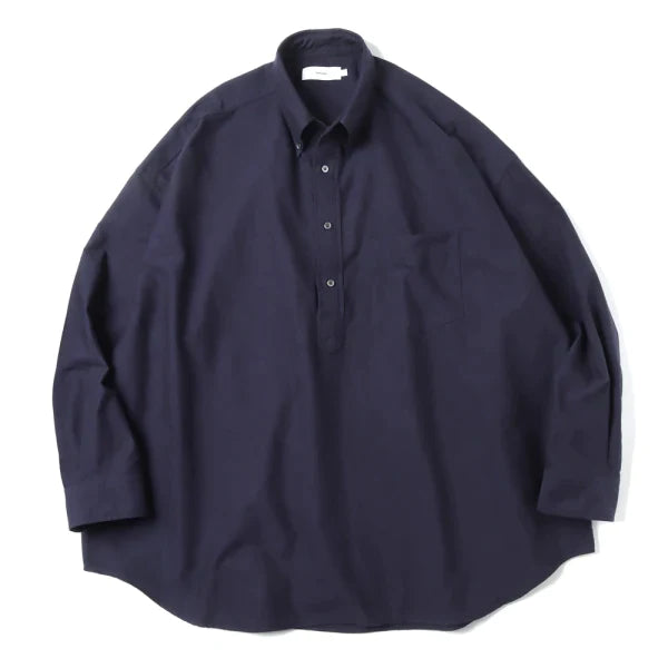Graphpaper) Oxford Oversized B.D Pullover Shirt (GM233-50025B