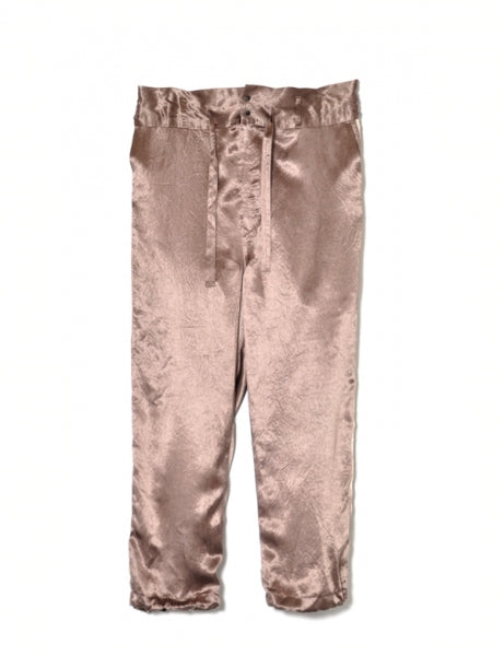 HI-WAIST SATIN PANT