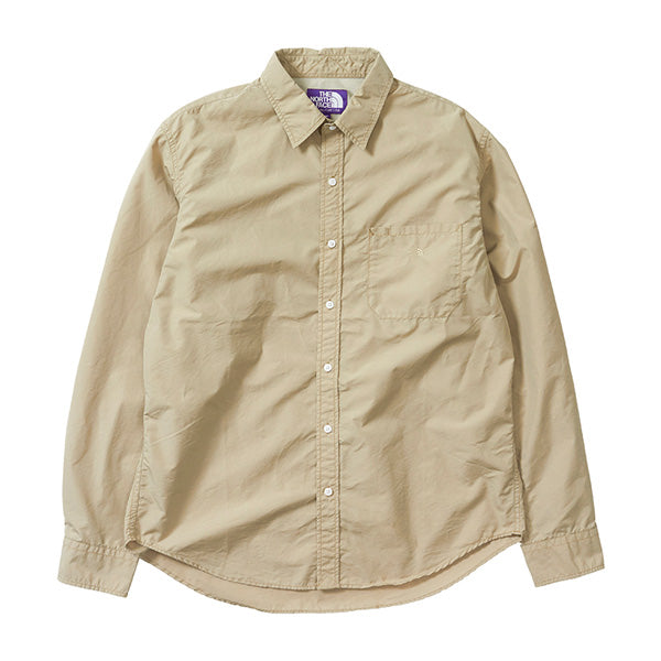 Cotton Polyester Typewriter Shirt