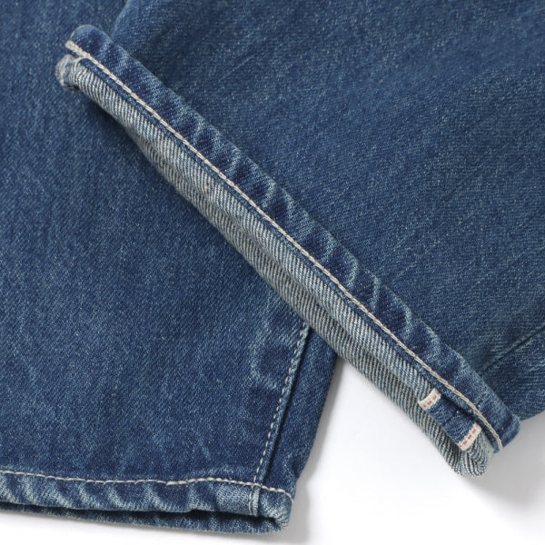 Selvage Denim Five Pocket Tapered Pants(DK.FADE)