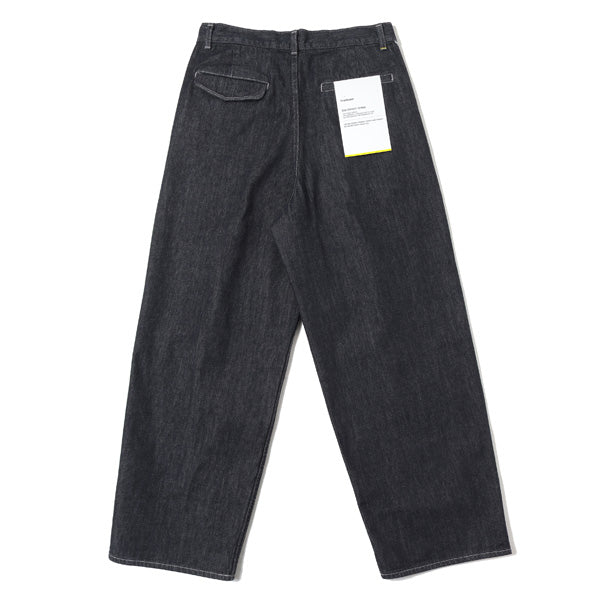 Colorfast Denim Two Tuck Pants