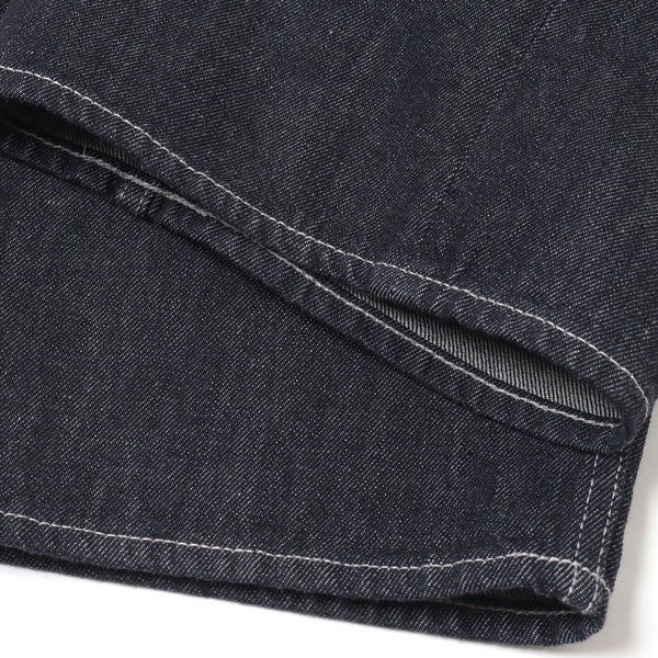 Colorfast Denim Two Tuck Pants