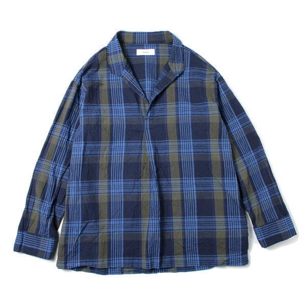 SKIPPER SHIRTS L/S COTTON LINEN CHECK