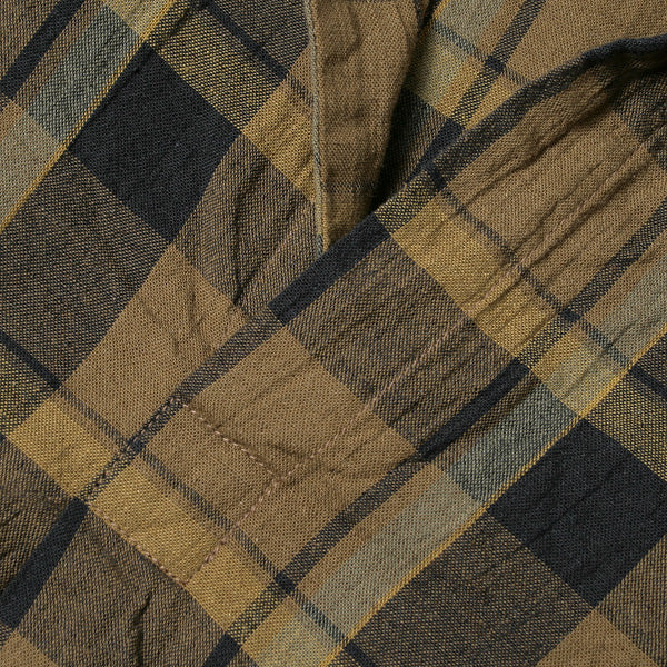 SKIPPER SHIRTS L/S COTTON LINEN CHECK