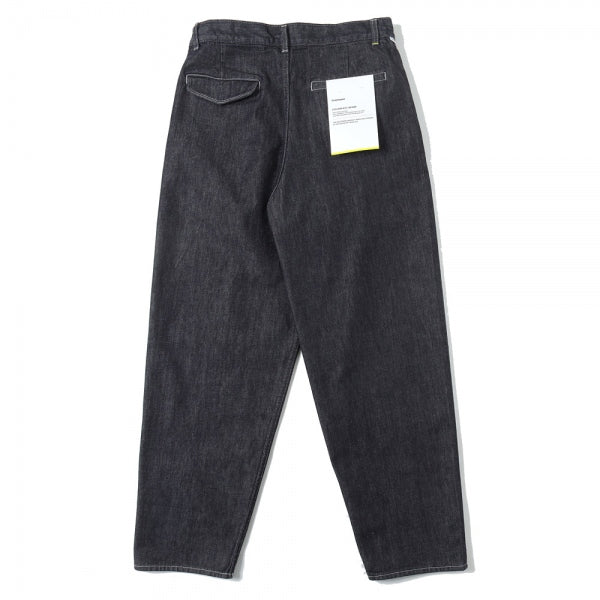 Colorfast Denim Two Tuck Tapered Pants