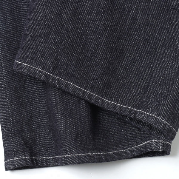 Colorfast Denim Two Tuck Tapered Pants