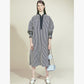 cotton linen stripe pullover shirt dress