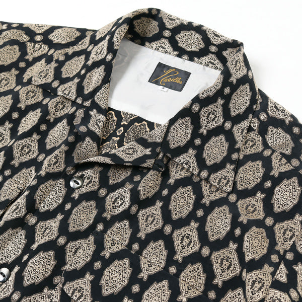 Cut-Off Bottom Classic Shirt-Ac/Cu Jc/Fine Pattern