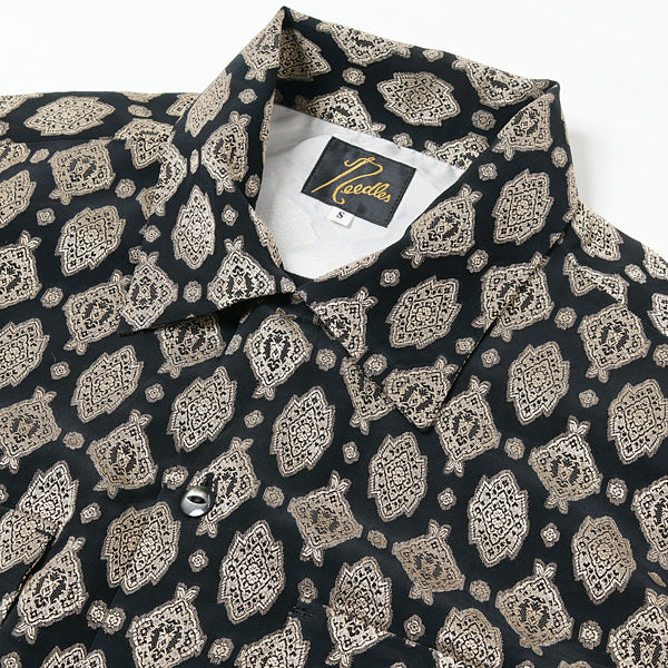 Cut-Off Bottom Classic Shirt-Ac/Cu Jc/Fine Pattern
