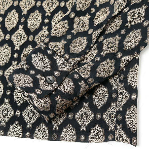 Cut-Off Bottom Classic Shirt-Ac/Cu Jc/Fine Pattern