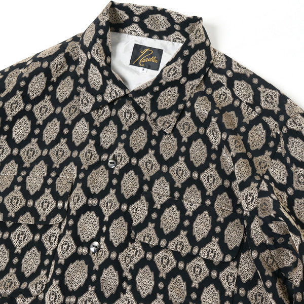 Cut-Off Bottom Classic Shirt-Ac/Cu Jc/Fine Pattern