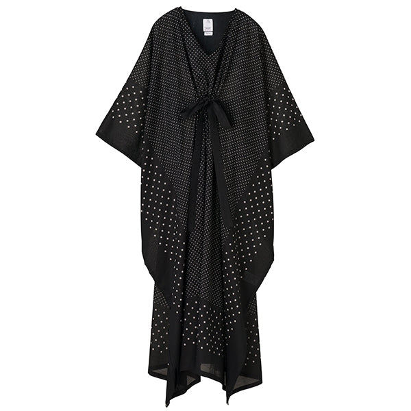 KAFTAN DRESS(DOTS BANDANAPT)