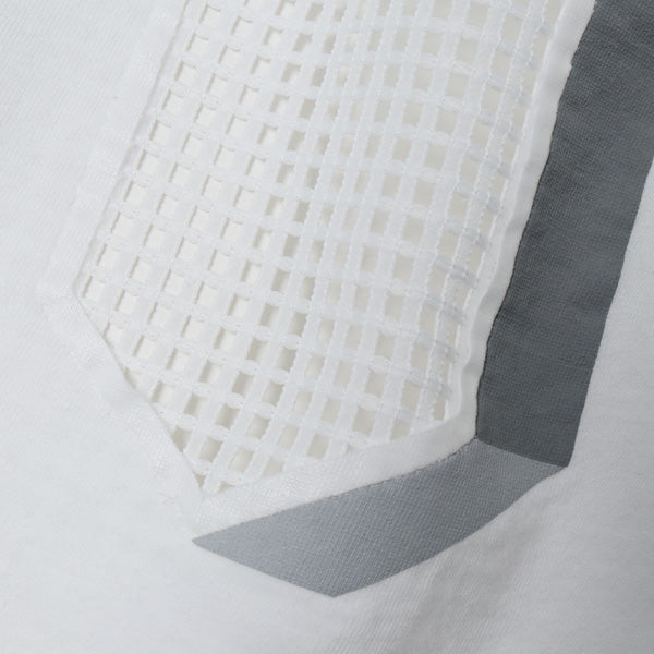 REGULAR MESH PANEL BIG TEE