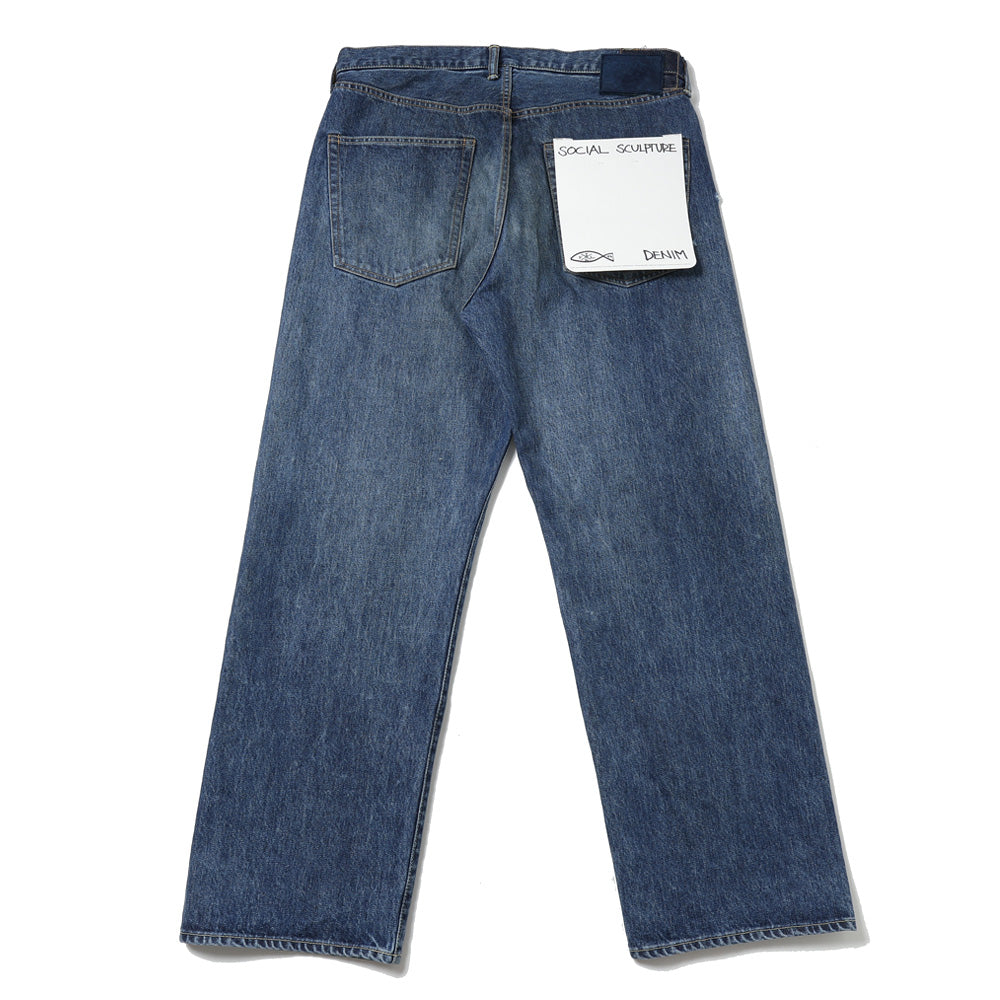 VISVIM) SOCIAL SCULPTURE 01 WIDE DAMAGED-46 (0126105005009