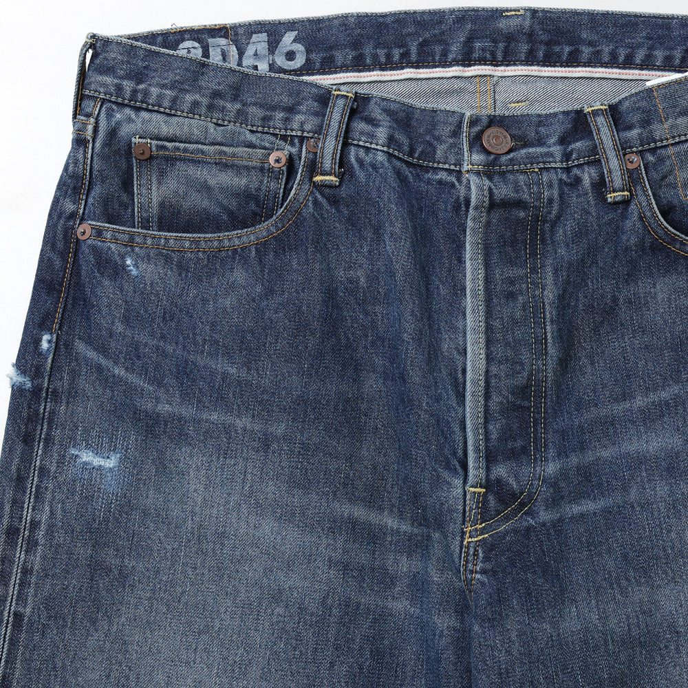 VISVIM) SOCIAL SCULPTURE 01 WIDE DMGD-46 (0126105005009) | visvim