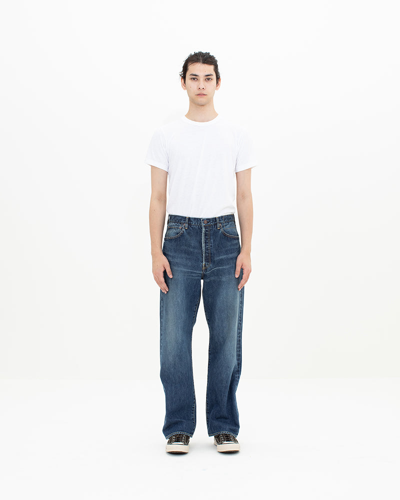 VISVIM) SOCIAL SCULPTURE 01 WIDE DMGD-46 (0126105005009) | visvim