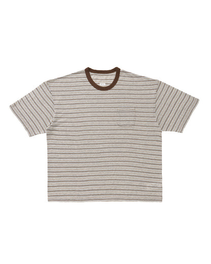 MONDO BORDER TEE S/S (FINE WOOL)
