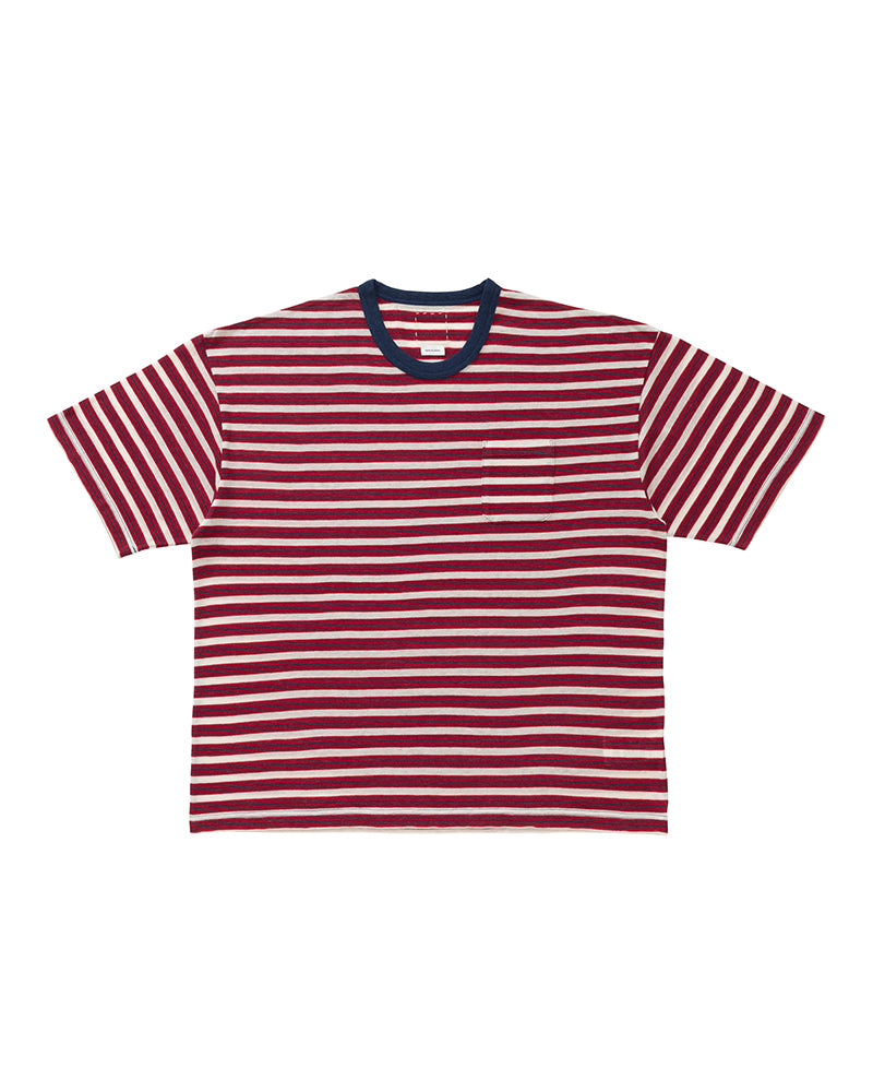 MONDO BORDER TEE S/S (FINE WOOL)