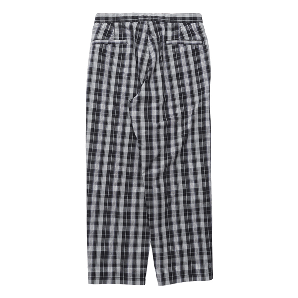 Twill Check Wide Field Pants