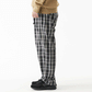 Twill Check Wide Field Pants