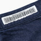 NO TUCK WIDE TAPERED DENIM TROUSERS