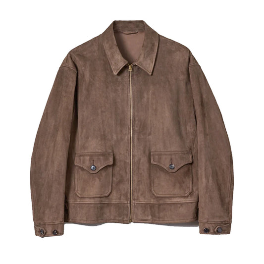Goat Suede Sports Jacket