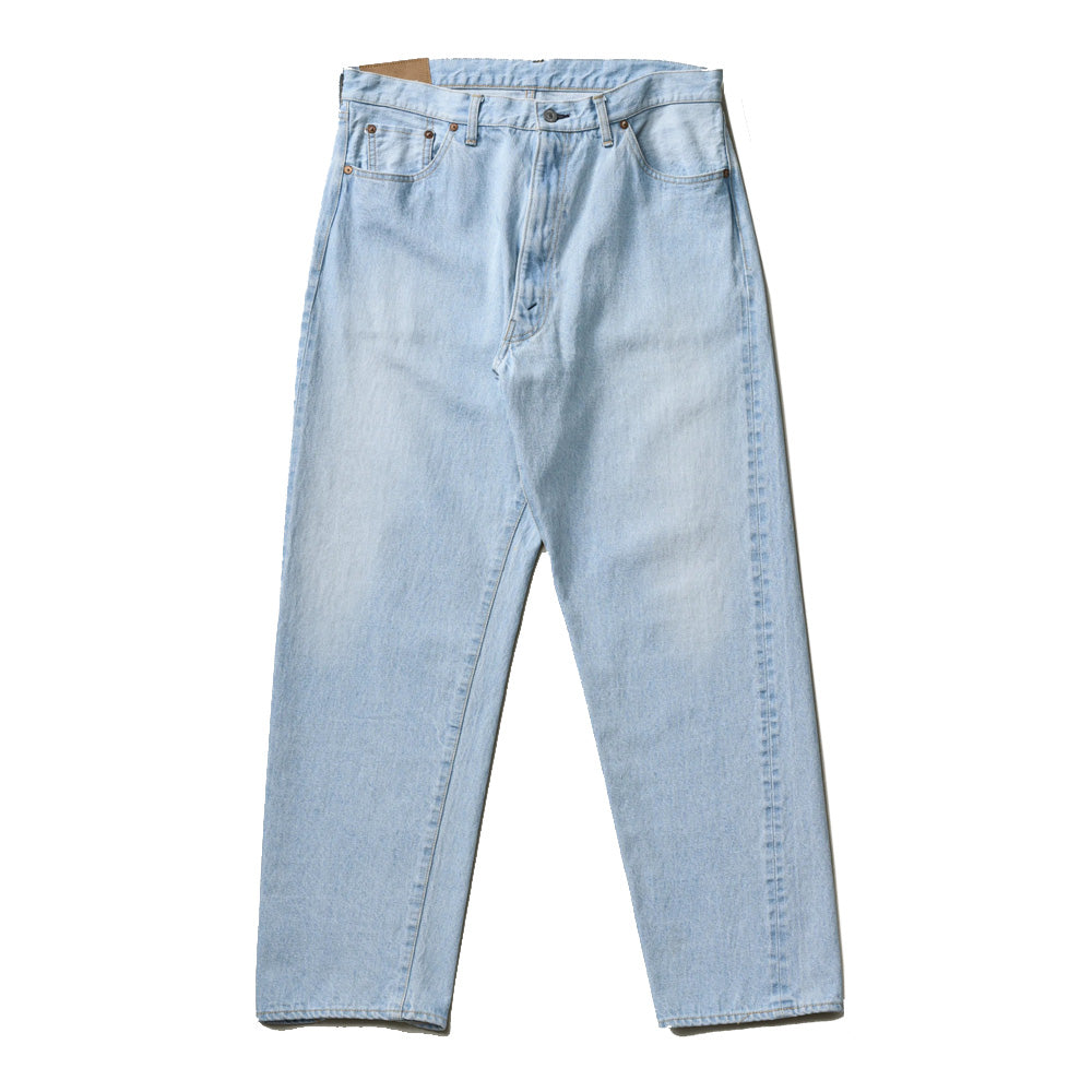 5P Zipper Front Denim Pants(INDIGO ICE WASH)