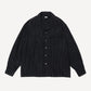 Silk Rayon Open Collar L/S Shirt