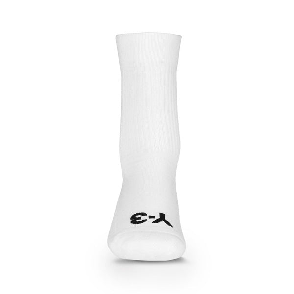 Y-3 STRIPE SOCKS (WHITE)